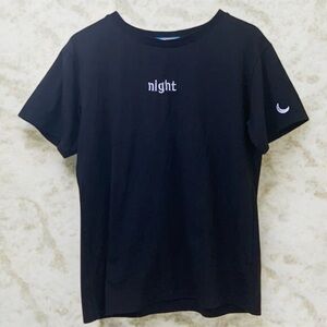 Night Black Women's Short Sleeve Tee